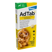 AdTab Anti Vlo en Teek Kauwtabletten Hond >11-22 kg 3 tabletten
