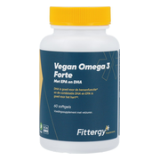 Fittergy Vegan Omega3 Forte EPA en DHA Softgels 60SG