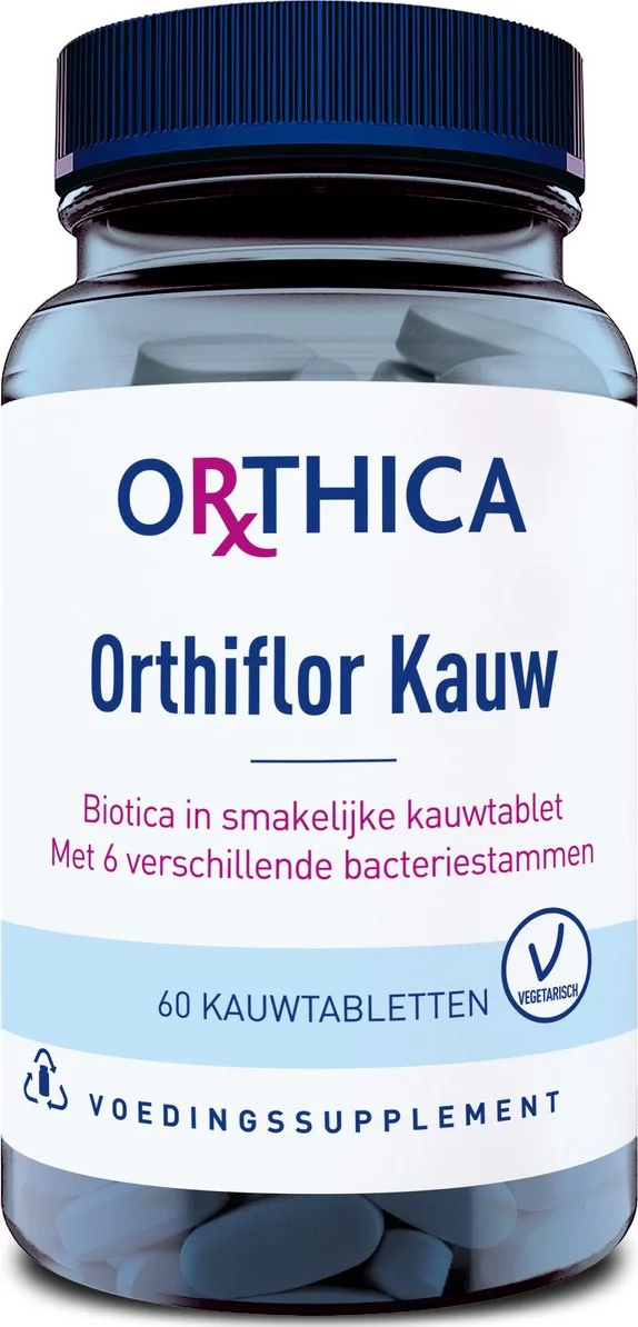 Orthica Orthiflor Kauw 60 kauwtabletten