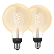 Philips Hue Filamentlamp White Globe XL E27 - 2023 - 2-pack