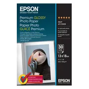 Epson Premium Glossy Fotopapier 30 vel (13 x 18)