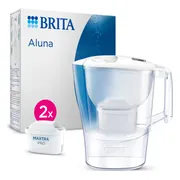 Brita Waterfilterkan Aluna Cool White + 2 Maxtra Filterpatroon