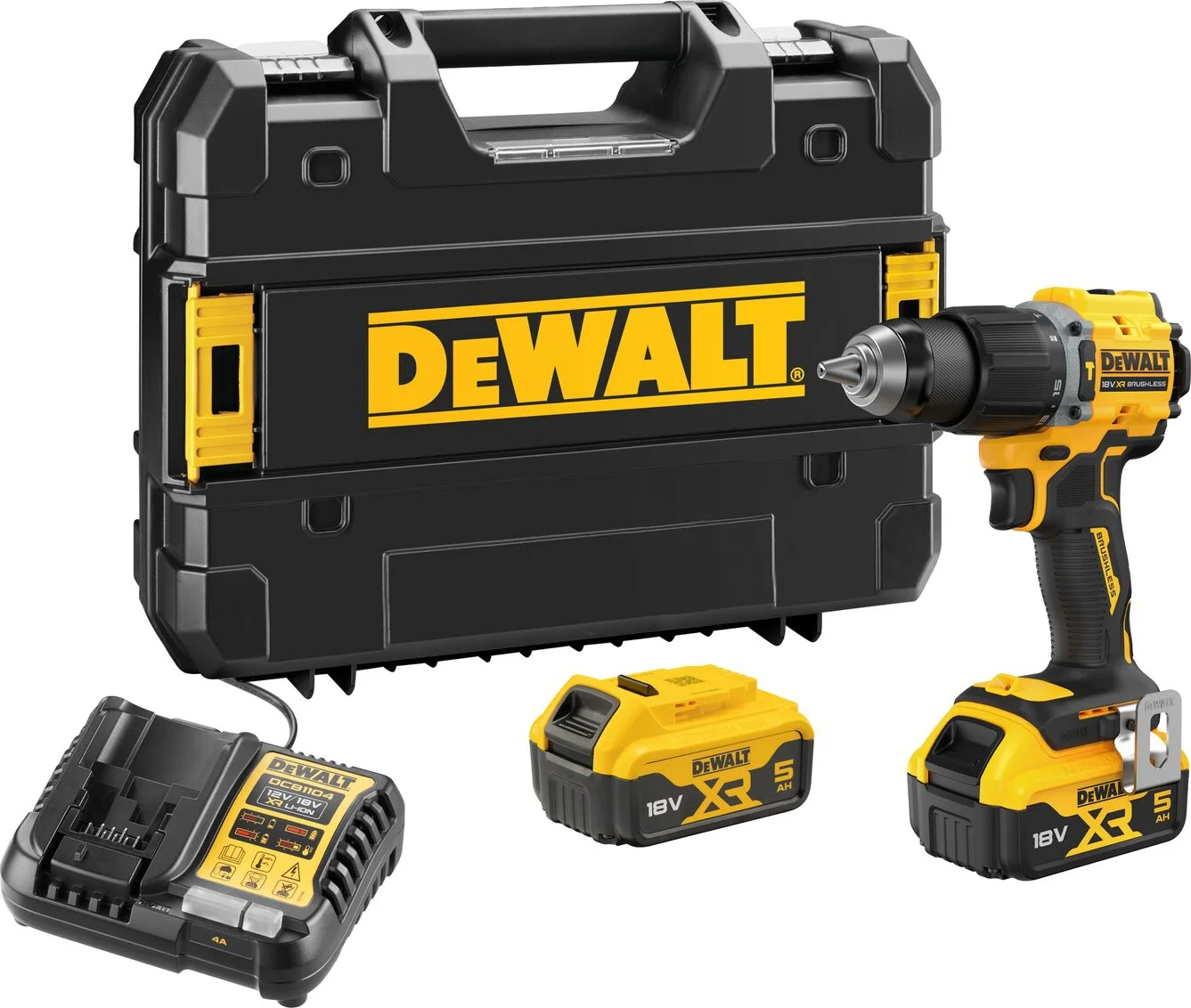 DeWALT DCD799P2T Accu klop-/schroefboormachine 18V XR 5.0Ah in TSTAK