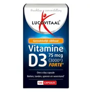 3x Lucovitaal Vitamine D3 75mcg Forte 120 capsules