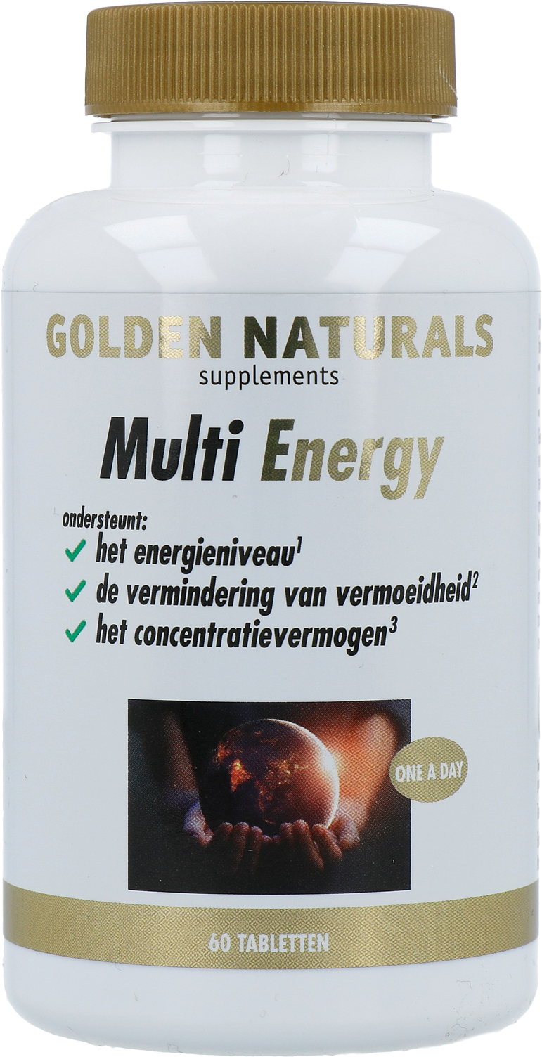 Golden Naturals Multi Energy 60 tabletten