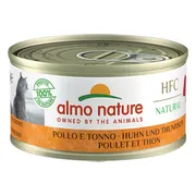 Almo Nature HFC Natural Kattenvoer Nat Kip & Tonijn 70 gr