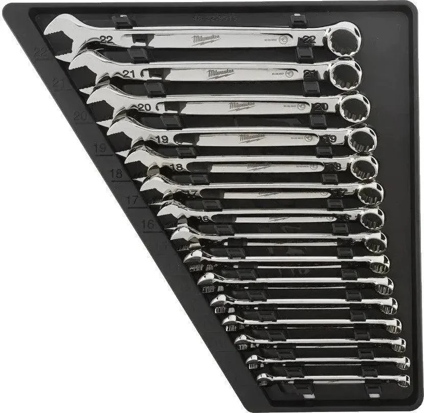 Milwaukee MAX BITE™ Ringsteeksleutelset 15-delig - 4932464258