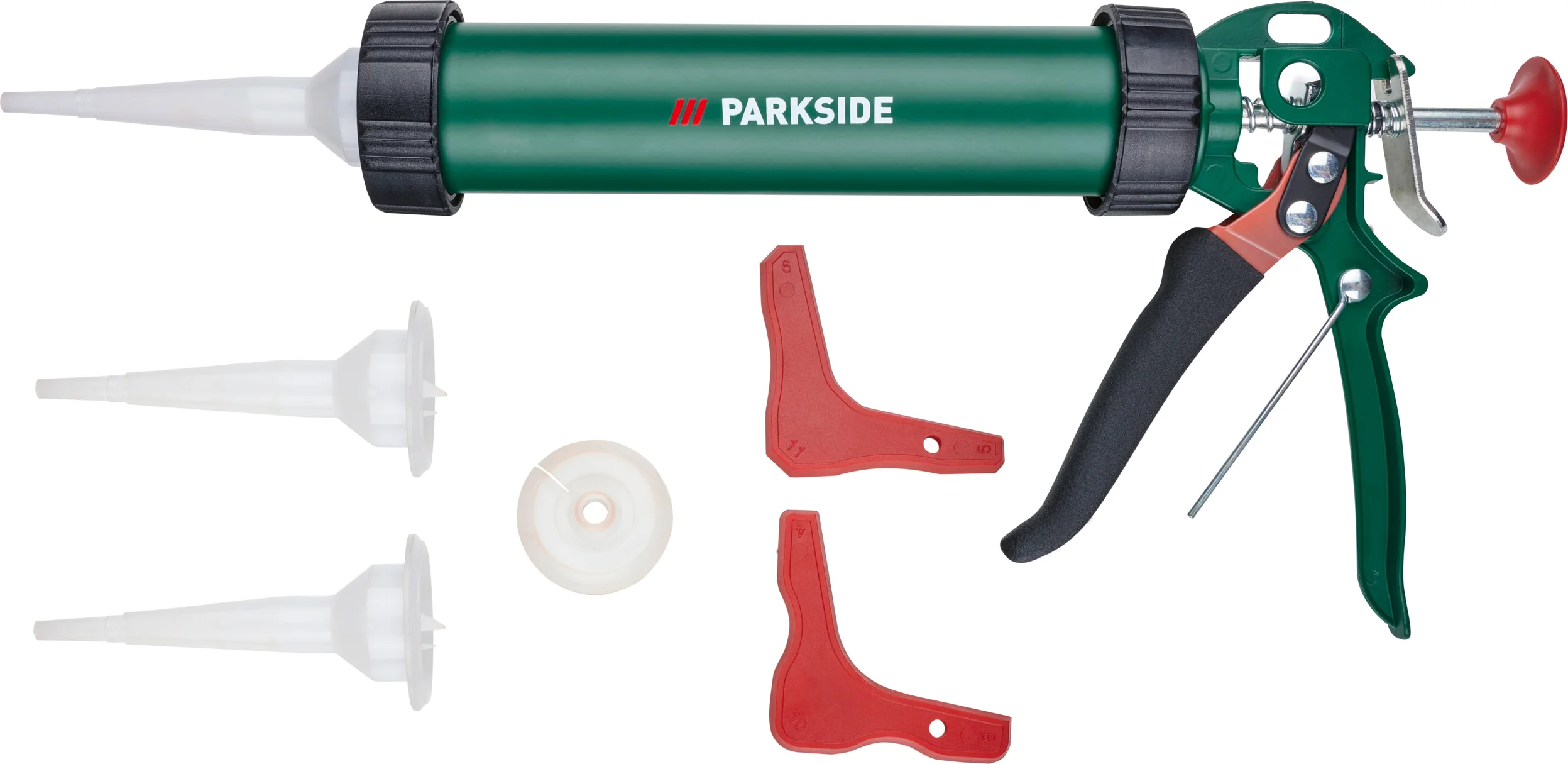 PARKSIDE Kitspuit voor kitpatronen en spuitzakken 6-delig