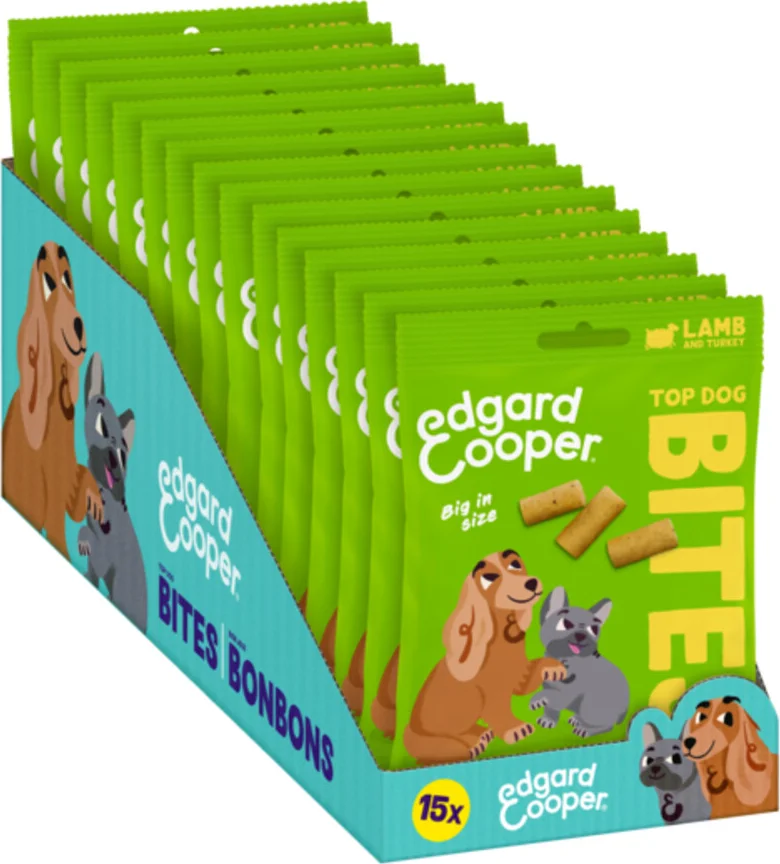 15x Edgard & Cooper Adult Bite L Lam & Kalkoen 50 gr