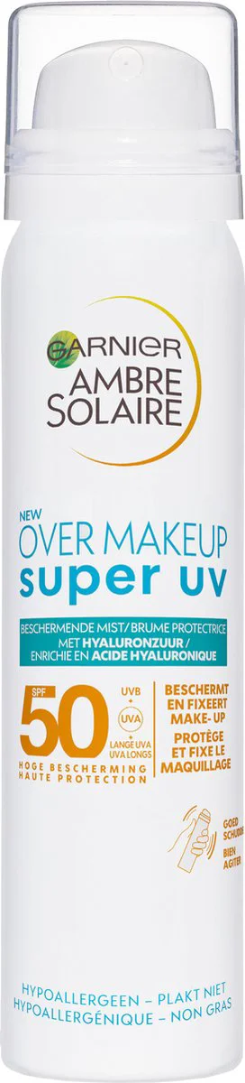 Garnier Ambre Solaire Face Super UV Gezichtsspray SPF 50+ 75 ml