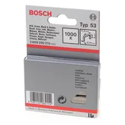 Bosch Professional Nieten type 53 | 8 mm RVS | 11,4 x 0,74 mm | 1000 stuks - 2609200215