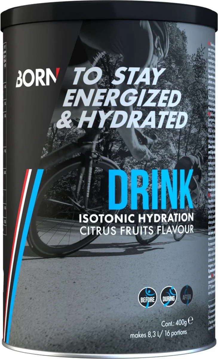 Born Drink Isotonic Hydration - Citrus Fruits 400GR