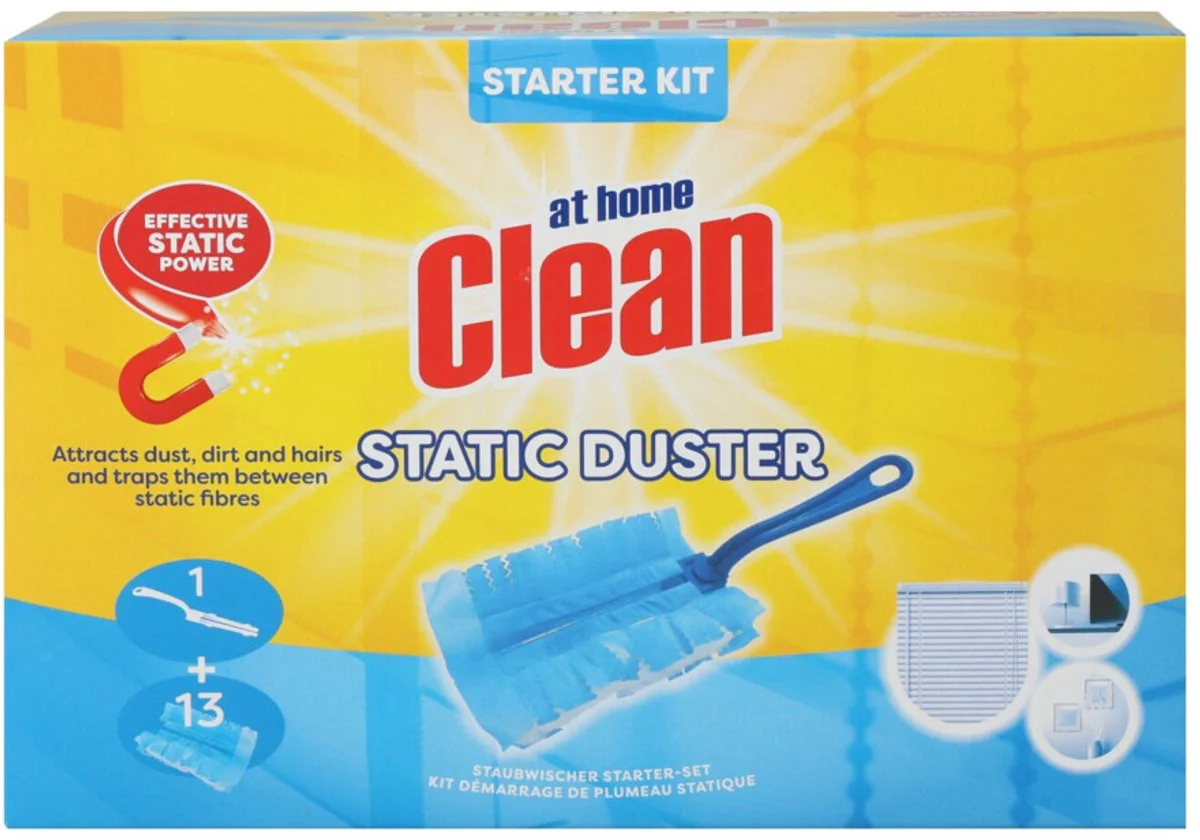 6x At Home Clean Duster Starter Set 13 Navullingen