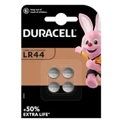 4x Duracell Knoopcelbatterijen LR44 4 stuks