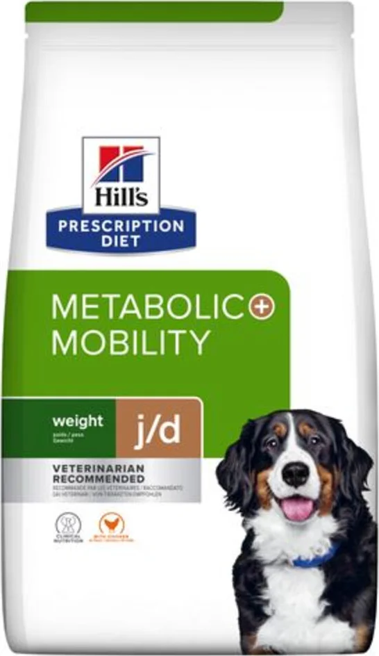 Hill's Prescription Diet Metabolic + Mobility Weight Management Hondenvoer Droog Kip 1,5 kg