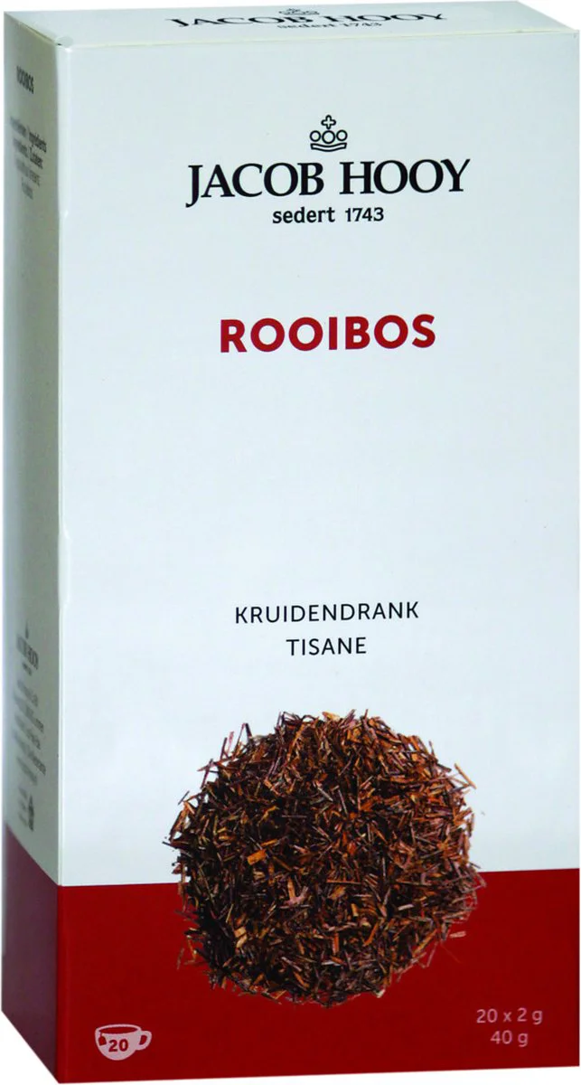 Jacob Hooy Rooibos Theezakjes 20st