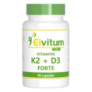 Elvitum Vitamine K2 D3 Forte Vegicaps 90CP