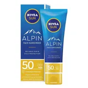 2x NIVEA Sun Alpin Zonnebrand Gezicht SPF 50 50 ml