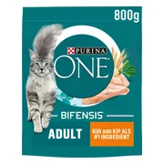 Purina ONE Kattenvoer Droog Adult Kip - Volkoren Granen 800 gr