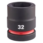 Milwaukee ShockWave™ Krachtdop 1" kort | 32 mm - 4932480410