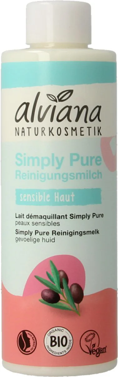 Alviana Simply Pure Reinigingsmelk 200ML