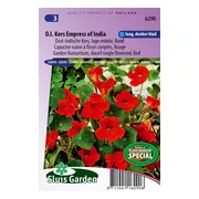 Sluis Garden - Oost-Indische kers Empress of India Rood, lage enkelbloemig