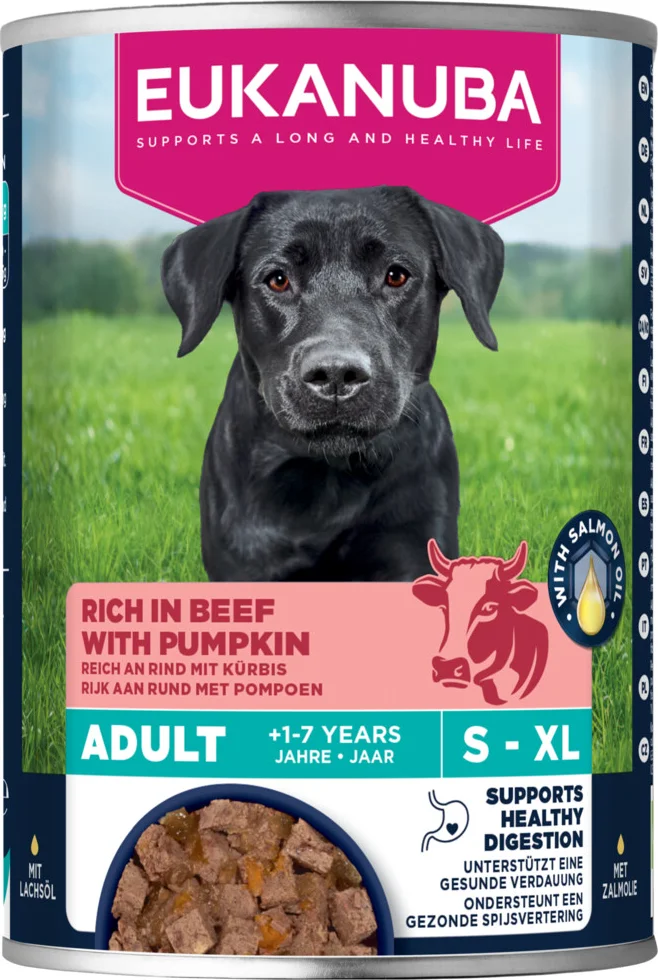 Eukanuba Hondenvoer Nat Life Care Dog Adult Rund en Pompoen 400 gr