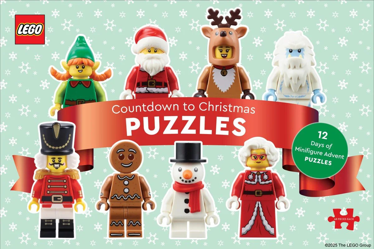 LEGO Aftellen naar kerst: 12 dagen adventspuzzels met minifiguren