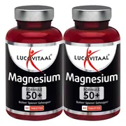 2x Lucovitaal Magnesium Formule 50+ 60 tabletten
