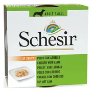 14x Schesir Hondenvoer Kip Lam in Saus 85 gr
