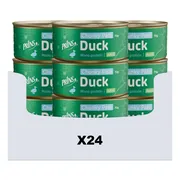 24x Prins Chunky Paté Kattenvoer Nat Eend 70 gr