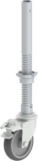 Altrex Wielstaander met wiel (2 stuks) - Ø 125 mm - opspindelbaar - RS TOWER 34 - 324538