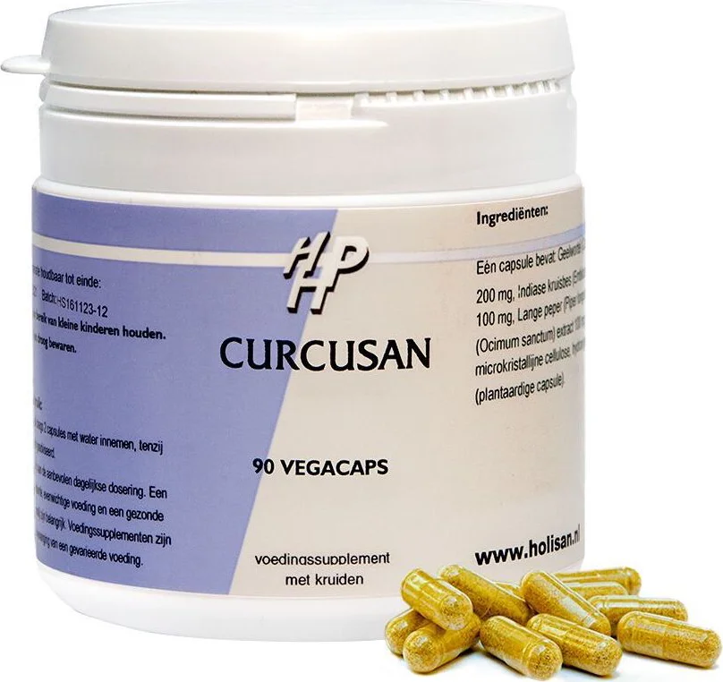 Holisan Curcusan Vegetarische Capsules 90st 90CP