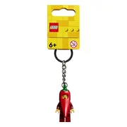 LEGO Meisje in chilipeperpak sleutelhanger