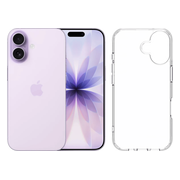 Apple iPhone 17 256GB Paars + BlueBuilt Protective Back Cover Transparant