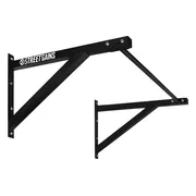 Optrekstang Straight Grip Pull Up Bar System Zwart - StreetGains®