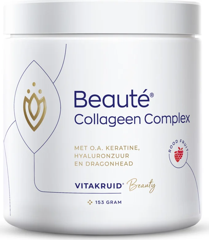 Vitakruid Beauté® Collageen Complex Rood Fruit 153 gr