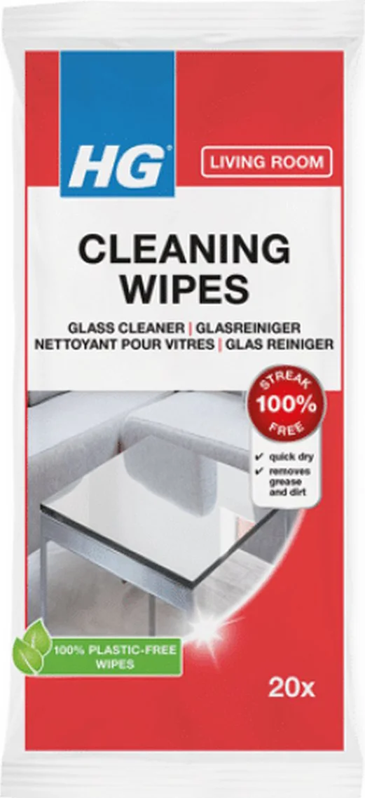 HG Reinigingsdoekjes Glas 20 stuks