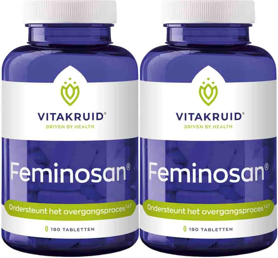 2x Vitakruid Feminosan 180 tabletten