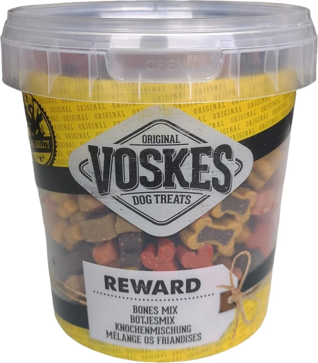 Voskes Hondensnack Training Mix Pot 500 gr
