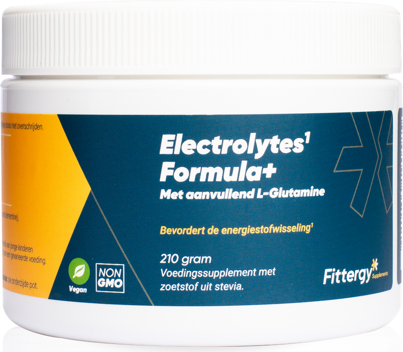 Fittergy Electrolytes Formula+ met L-Glutamine 210GR