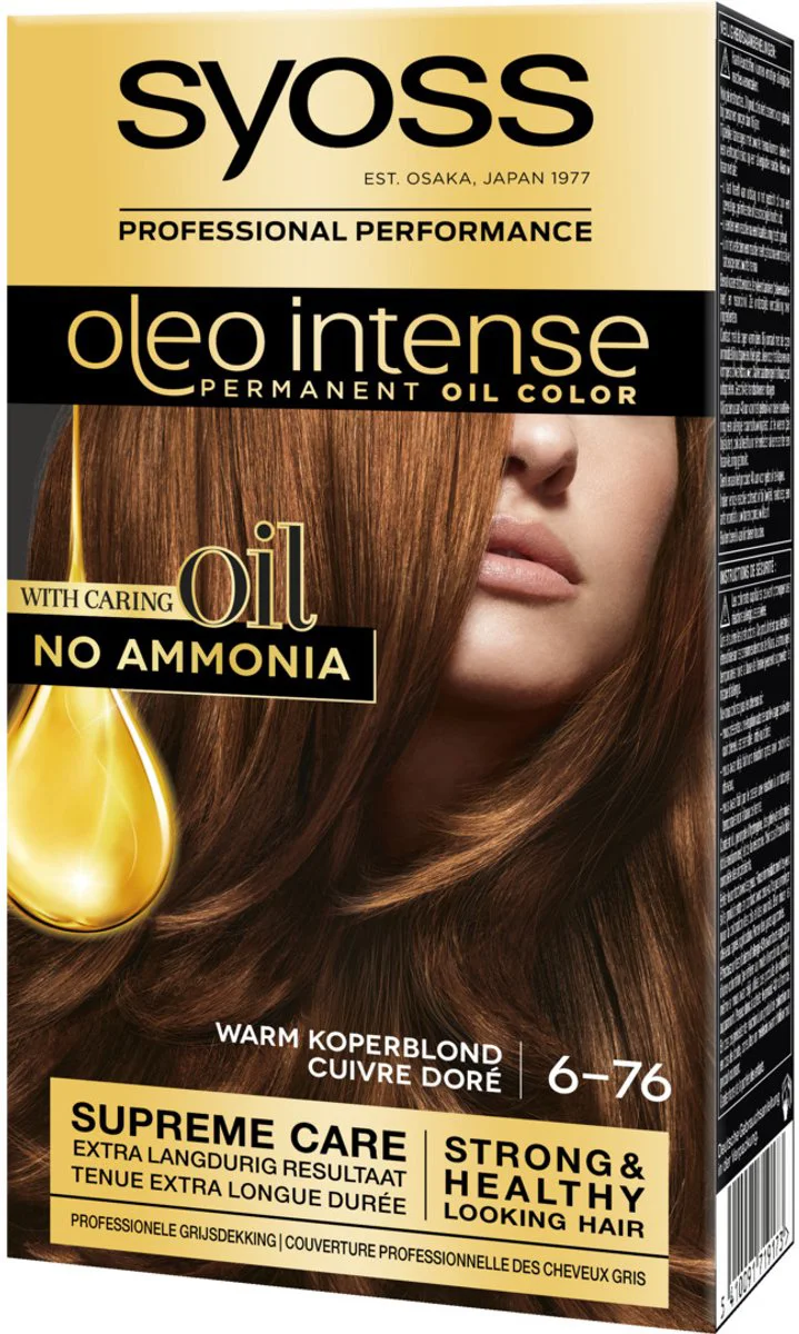 Syoss Oleo Intense 6-76 Warm Koperblond