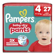 Pampers Baby Dry Luierbroekjes Maat 4 (9-15 kg) 27 stuks