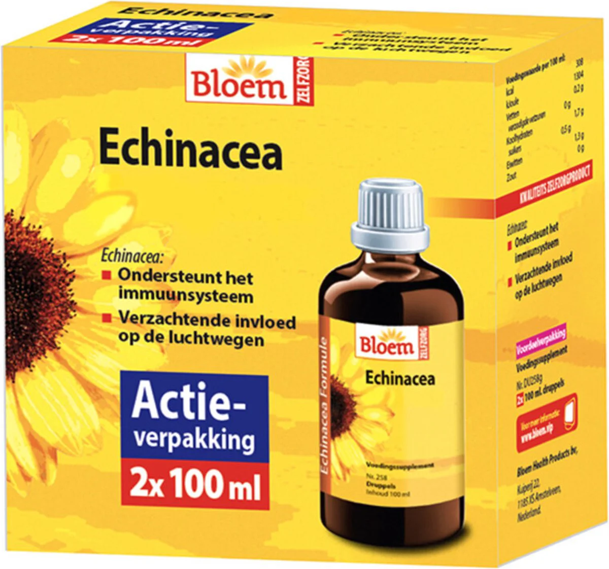 Bloem Echinacea Druppels Duopak 200ML