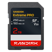 SANDISK Extreme PRO SDXC 2TB 150MB/s