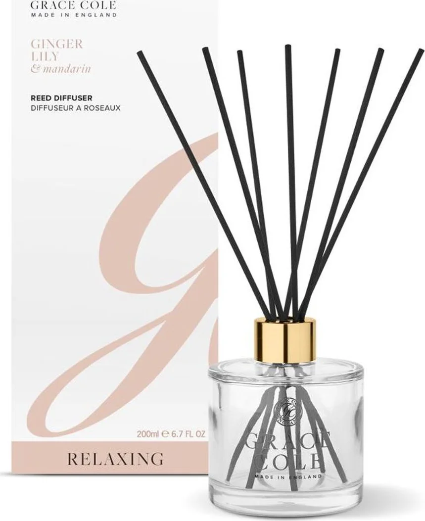 Grace Cole Ginger Lily & Mandarin Reed Diffuser