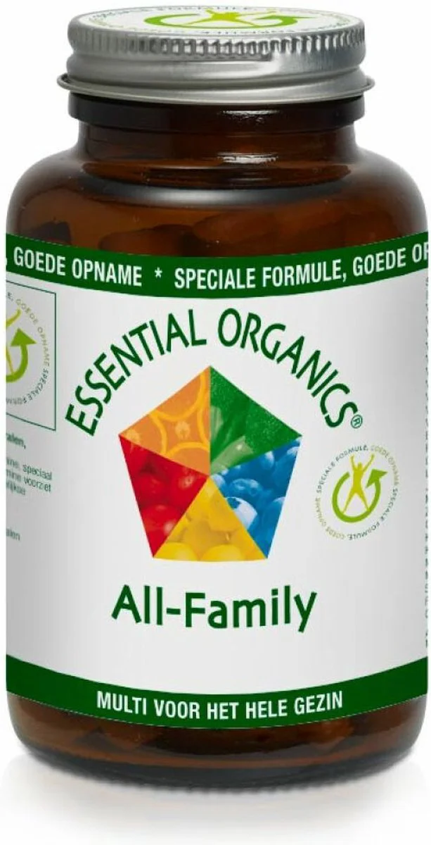 Essential Organics All-Family Multivitamine Tabletten 90st 90TB