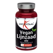 Lucovitaal Lijnzaad Olie Vegan 60 capsules