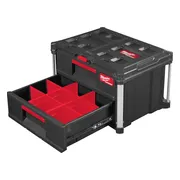 Milwaukee PACKOUT™ Gereedschapskoffer met twee lades - 4932472129