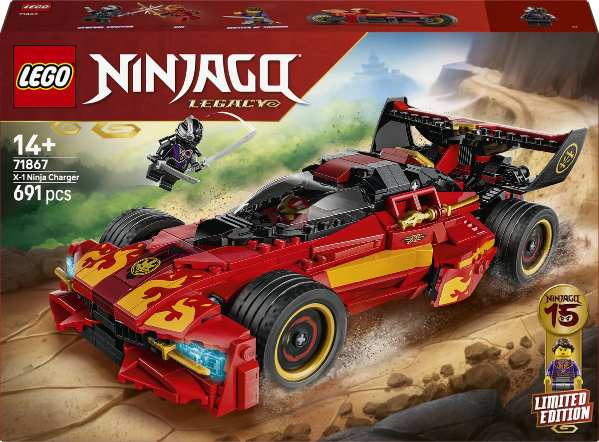 LEGO NINJAGO 15-jarig jubileum: X-1 Ninja Charger 71867